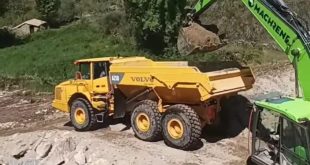 EN 329: Obras a decorrer a decorrer a bom ritmo