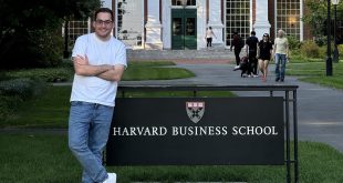 Satense Daniel Quental nos quadros de honra de Harvard (EUA)