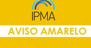 Aviso Amarelo para quarta-feira devido à chuva forte