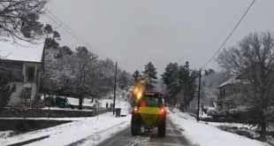 V. N. Paiva: Muito trabalho para Bombeiros e Proteção Civil devido à queda de neve