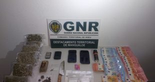 Nelas – Detidos por tráfico de estupefacientes e posse de arma proibida