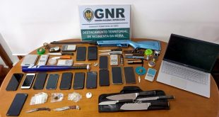 Moimenta da Beira: GNR deteve 11 pessoas suspeitas de vender droga