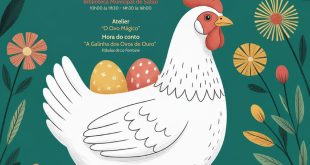 Atividades nas férias da  Páscoa na Biblioteca Municipal