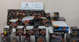 Viseu: PSP apreendeu artigos pirotécnicos