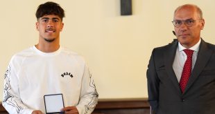 Município de Lamego promove reconhecimento público a futebolista Afonso Moreira